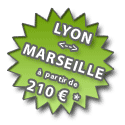 Lyon <> Marseille � partir de 210 euros